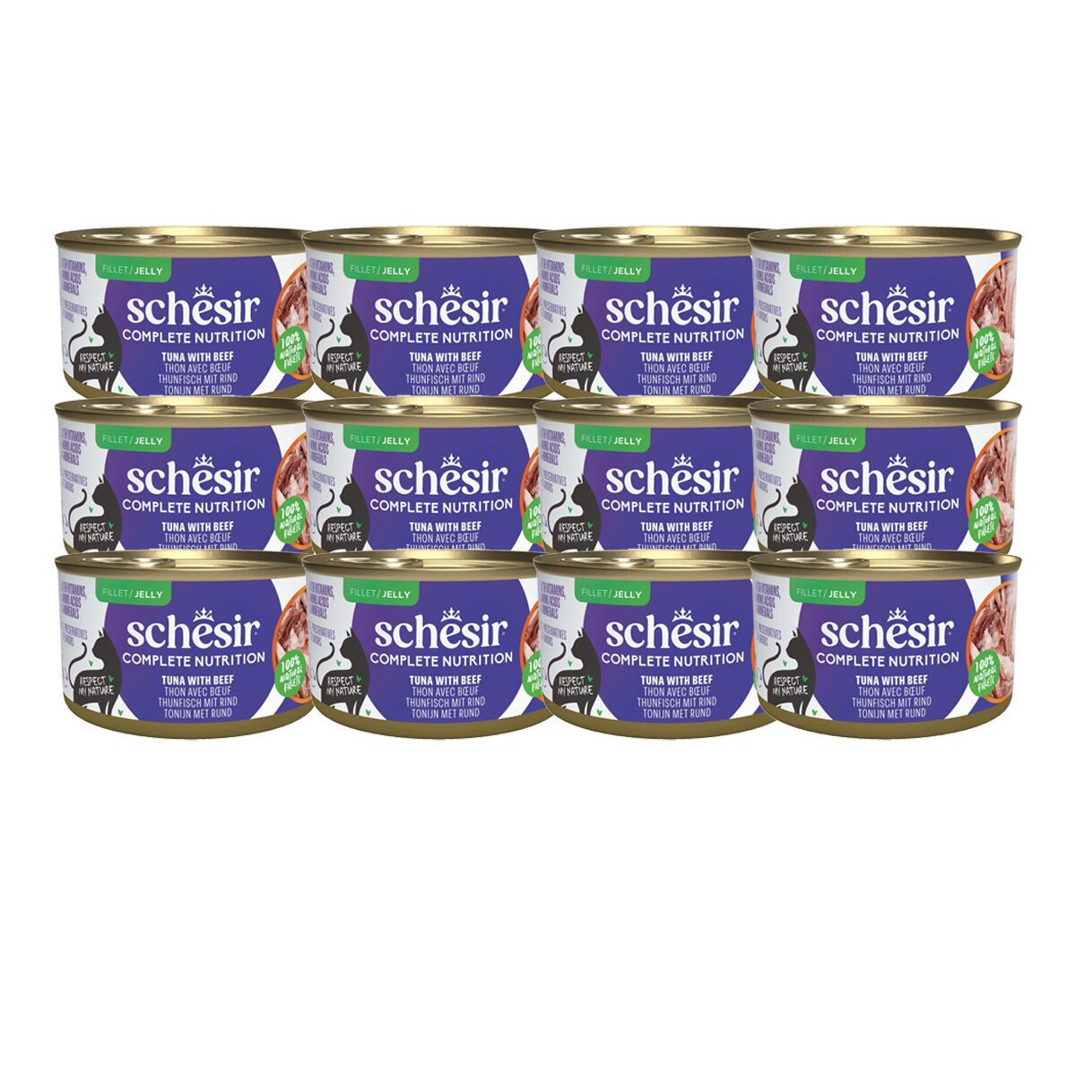 Schesir Jelly tonnikala & nauta 85 g