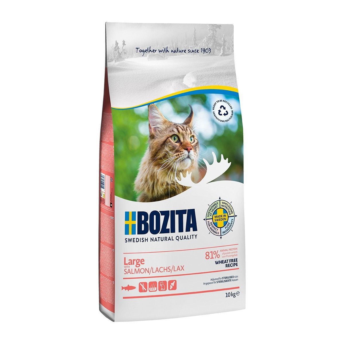 Bozita Cat Large wheat Free Salmon