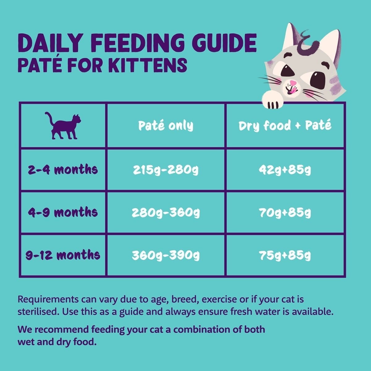 E&G Cat Kitten paté Duck/Chicken 85g