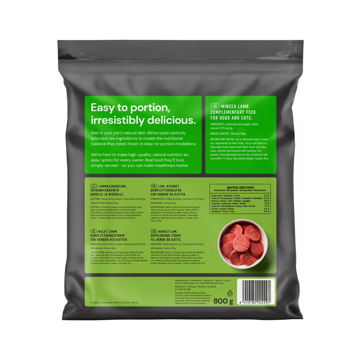 Nutrmient by Rauh Lammas medaljonki 800g