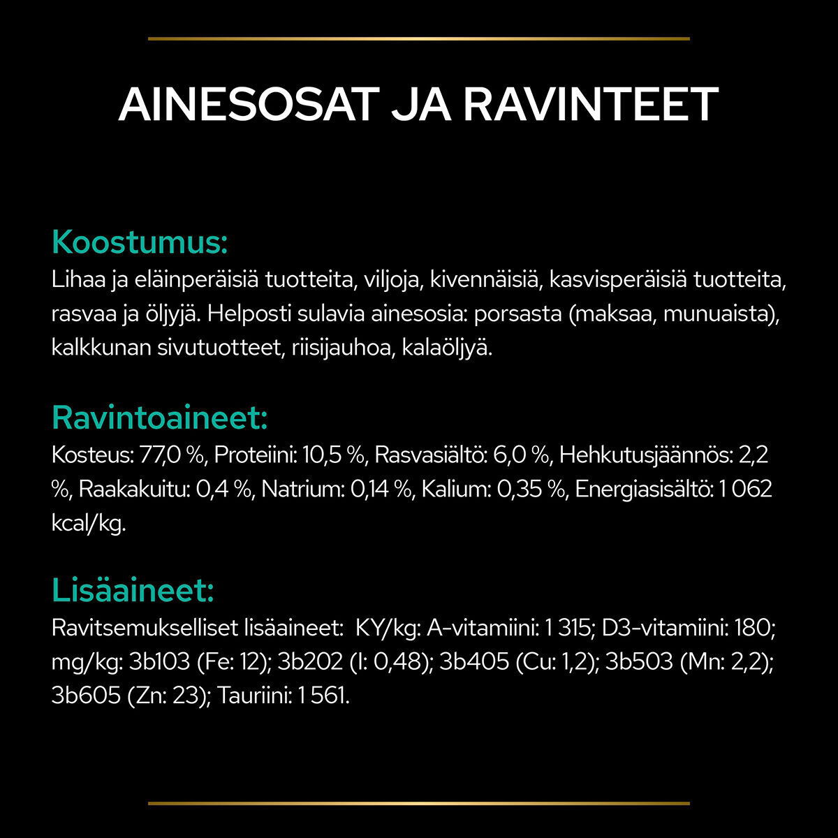 PPVD FELINE EN Chicken 10x85g