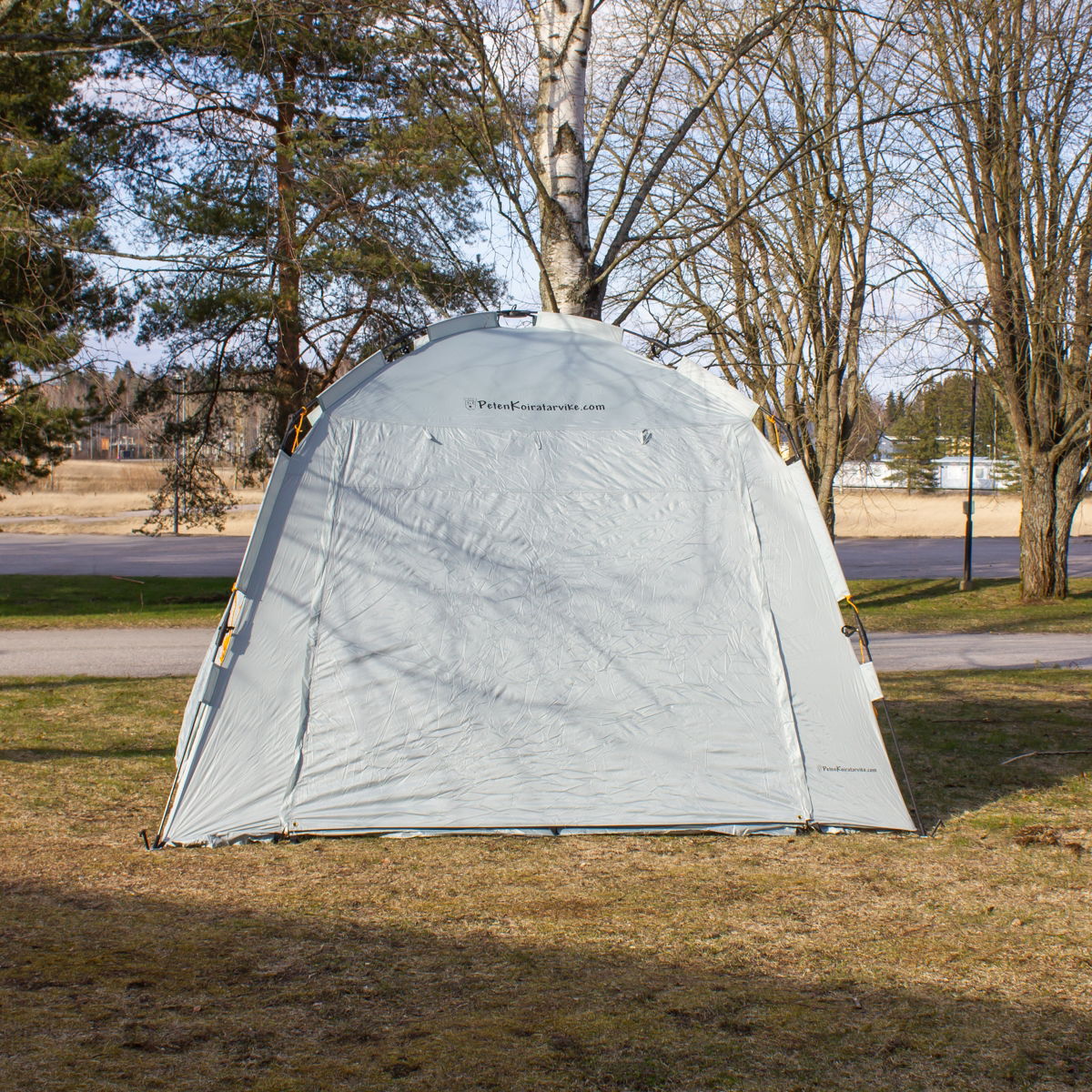 Näyttelyteltta PetEasy, L harmaa 