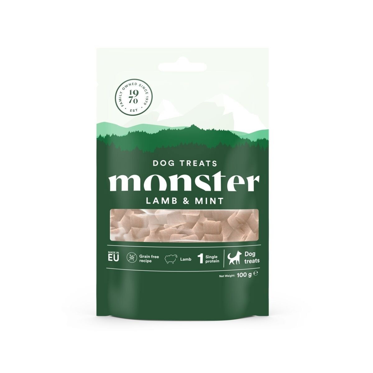 Monster Dog Treats All Breed Lamb 100g 