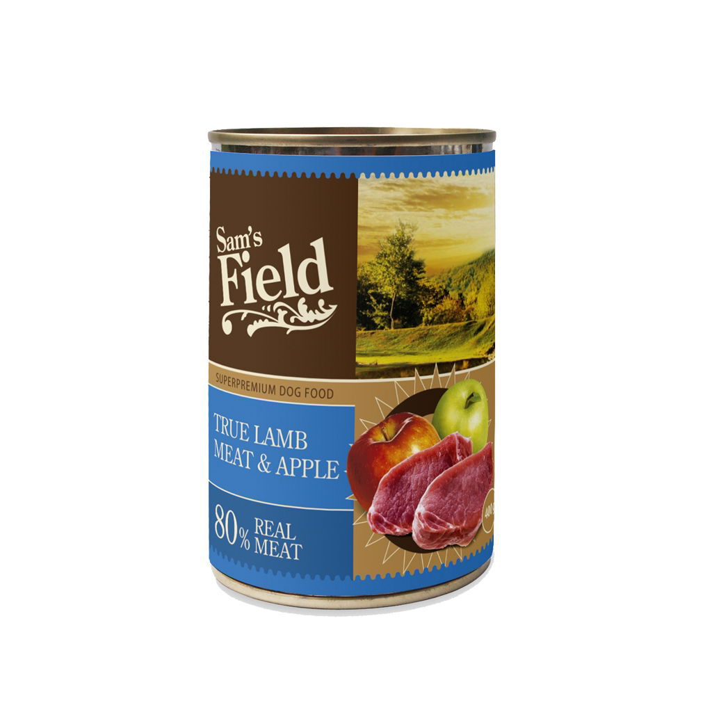 Sam´s Field lammas & omena 400 g