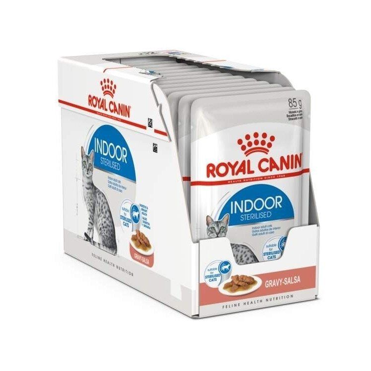 Royal Canin Indoor Sterilised Gravy Adult kissan märkäruoka