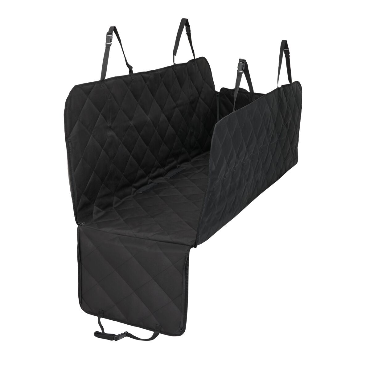 Feel Active Car Cover Hammock auton penkki- ja konttisuoja vedenpitävä black 144 x 136 cm