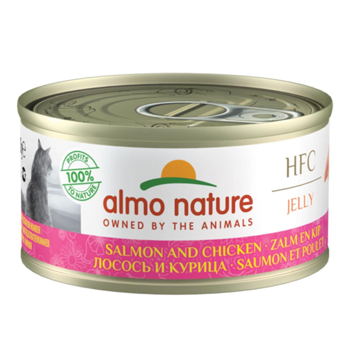 Almo Nature HFC lohi ja kana 70 g