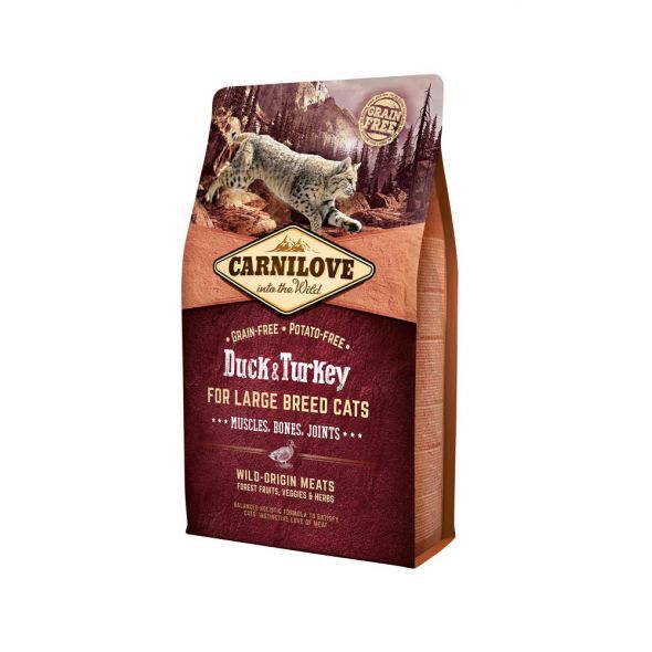 Carnilove Cat Adult Large Breed Duck & Turkey  