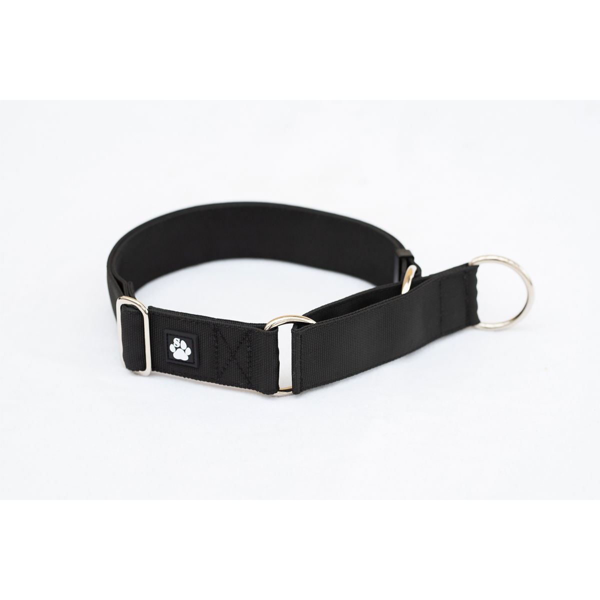 Salmiakkitassu Puolikuristava panta säädöllä 40 mm, musta 