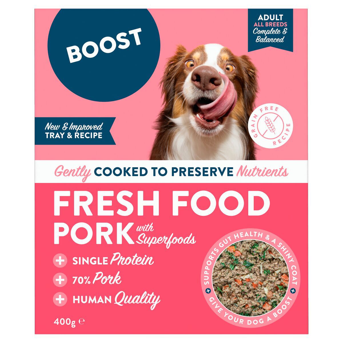 Boost Fresh Pork 400g