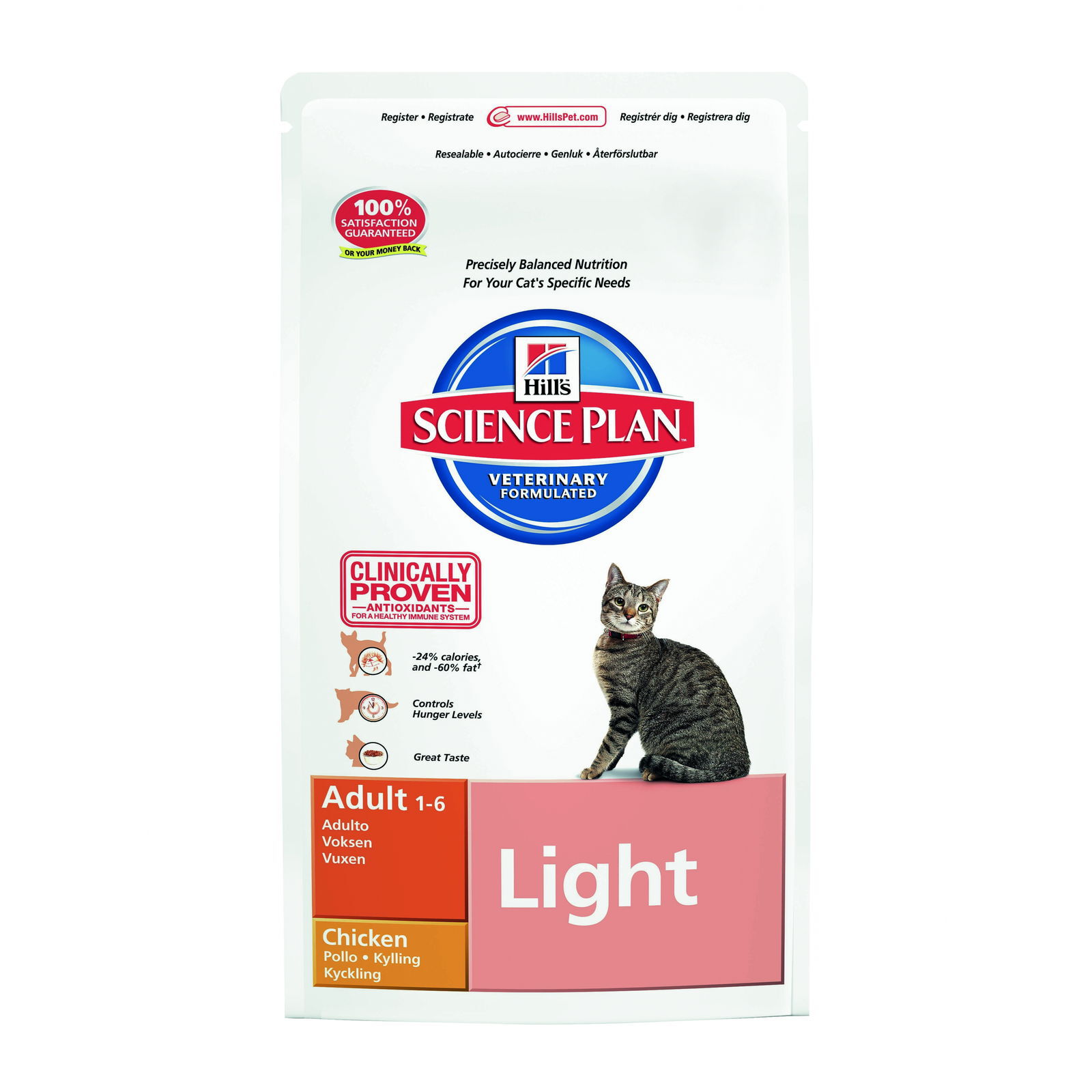 Hills Science Plan Feline Adult Light