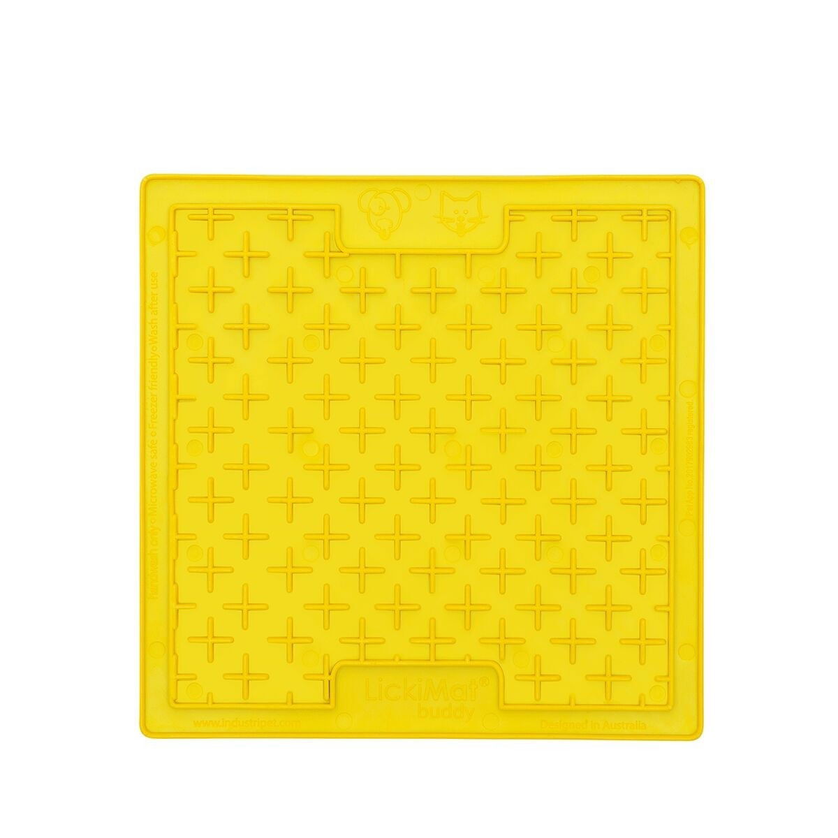 LickiMat Buddy Classic Yellow Dog