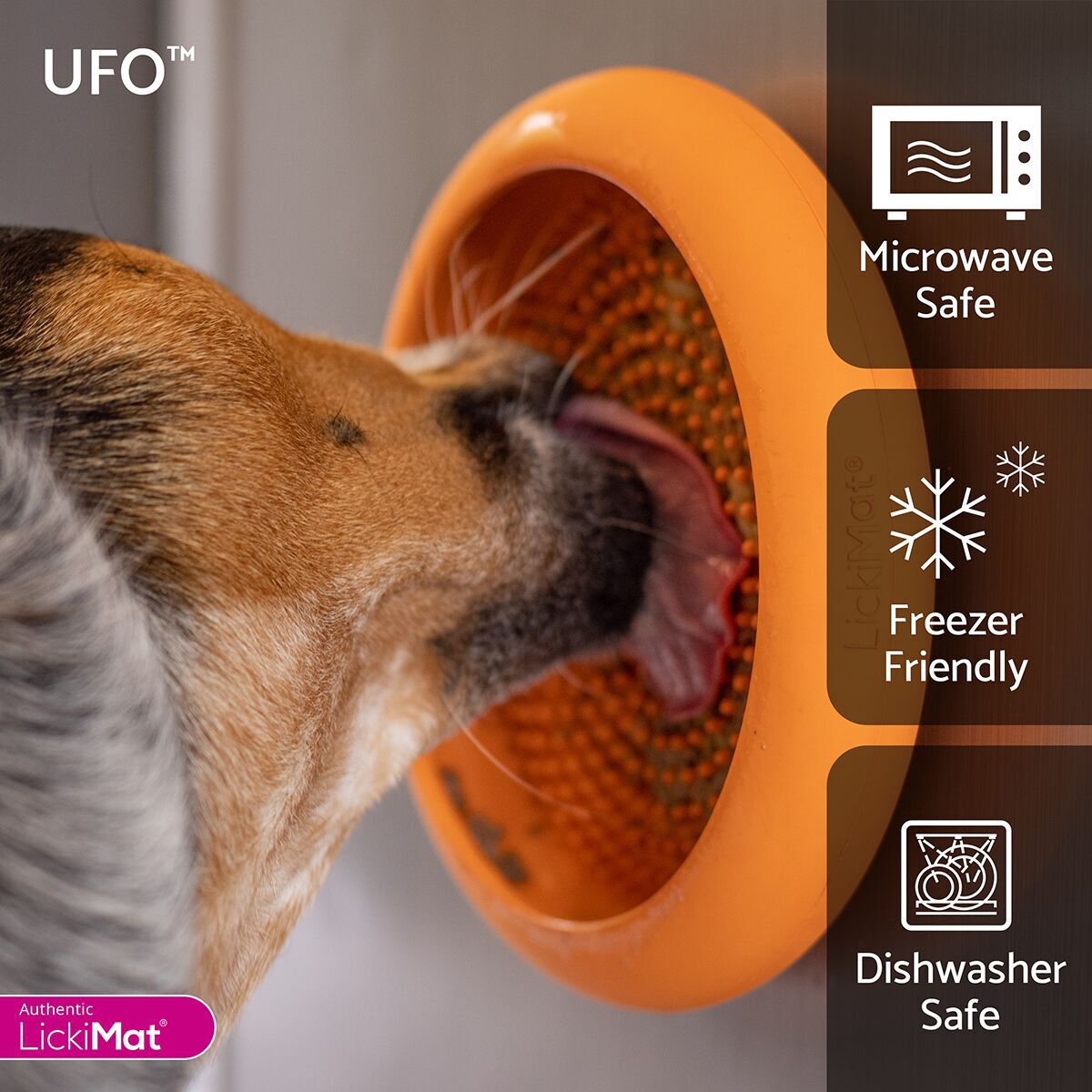 LickiMat UFO Dog