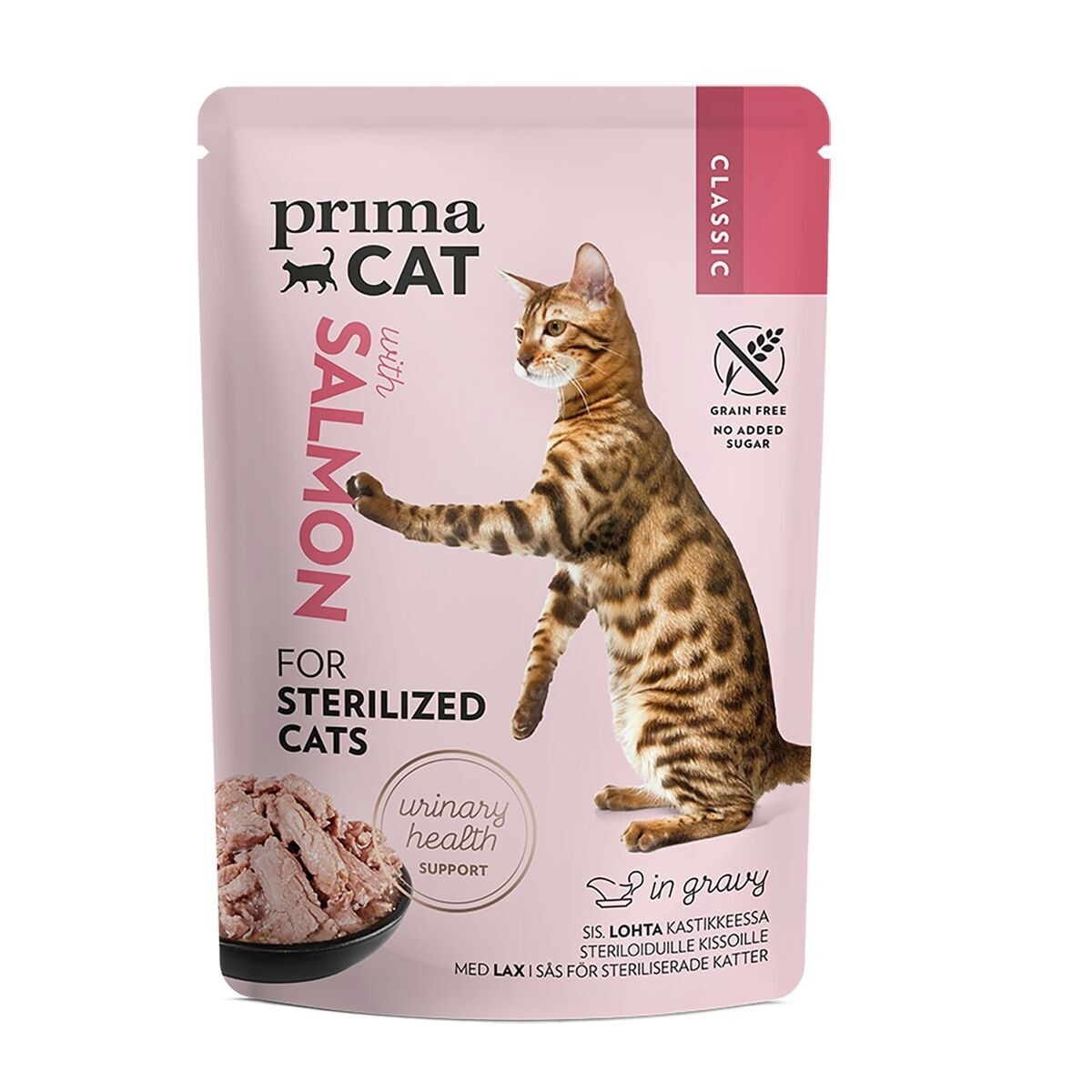 PrimaCat Classic Sterilized Gravy 12x85g