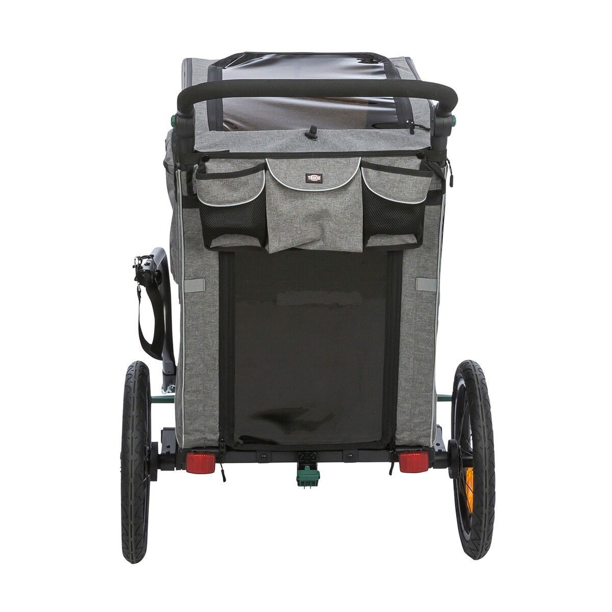 Trixie Bicycle Trailer premium, grey