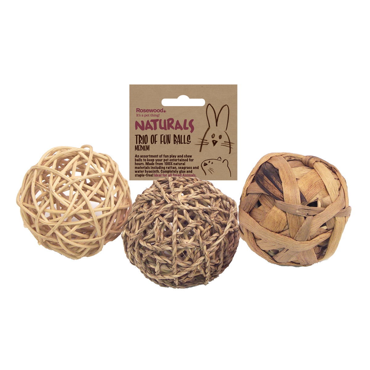 Rosewood Leikkipallosetti, 3kpl