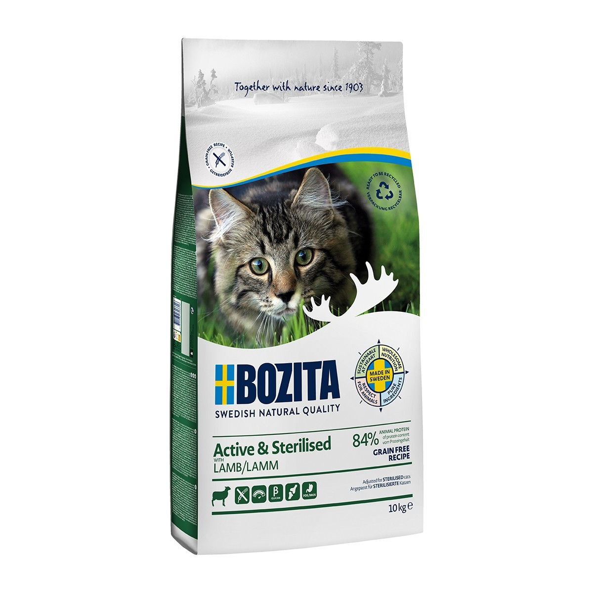 Bozita Cat Active & Sterilised Grain free Lamb