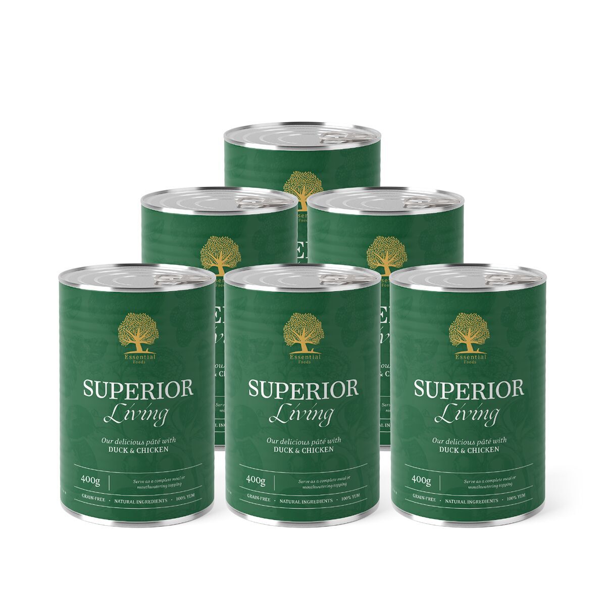 ESSENTIAL SUPERIOR LIVING PATÉ 400g