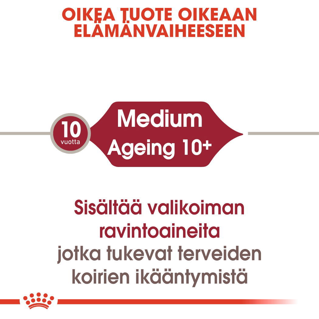 Royal Canin Medium Ageing Gravy koiran märkäruoka