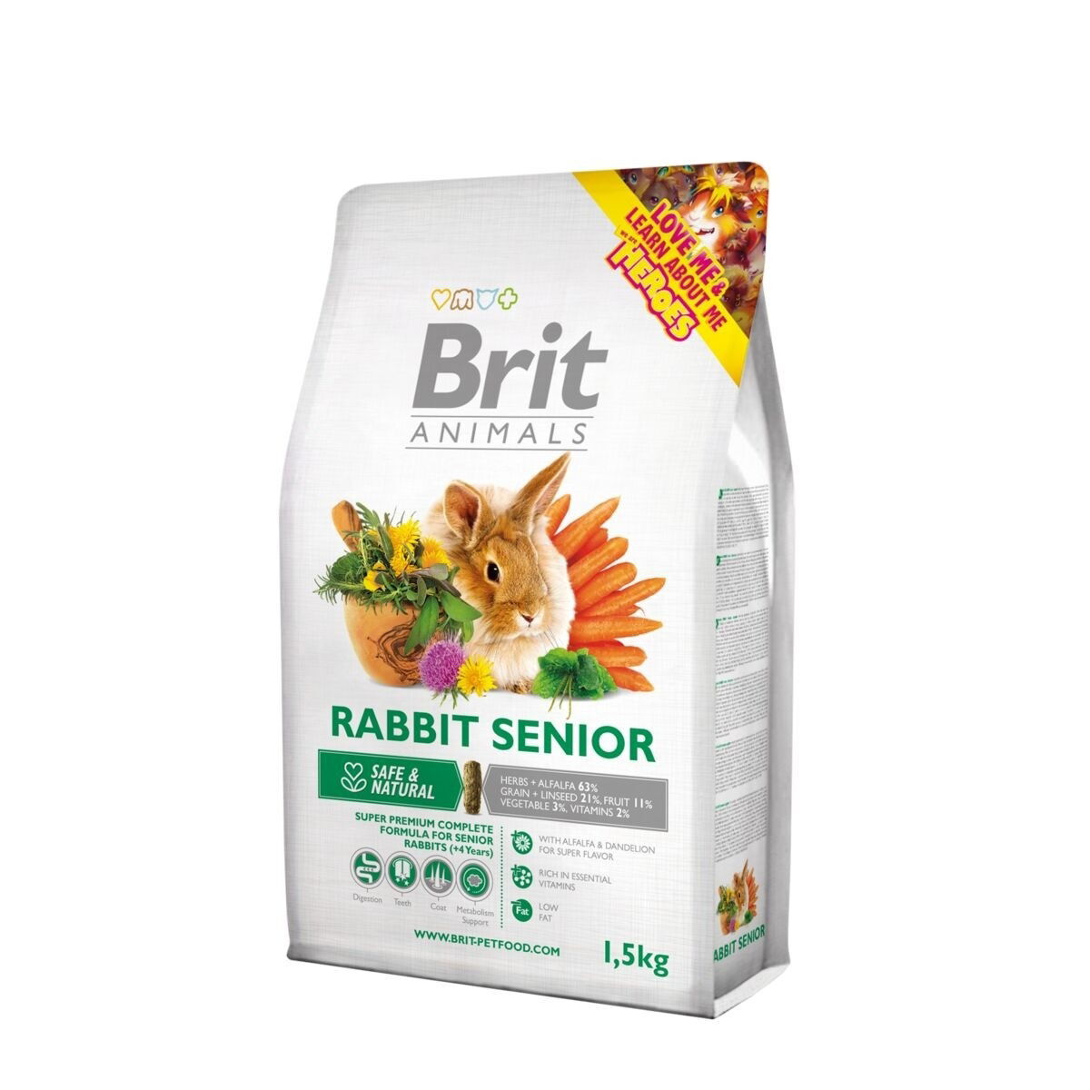 Brit Animals Rabbit Senior Complete 