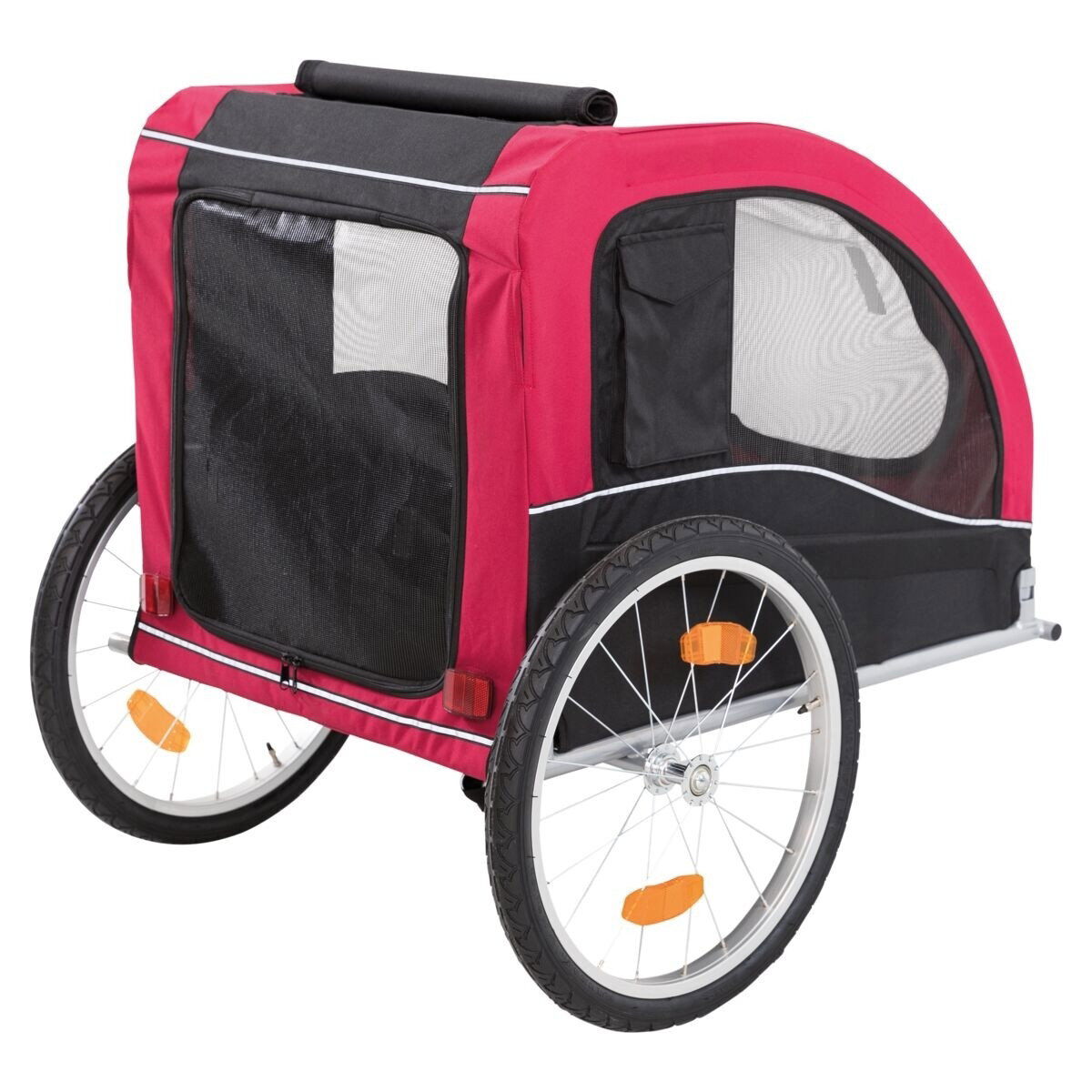 Trixie Bicycle trailer black/red 