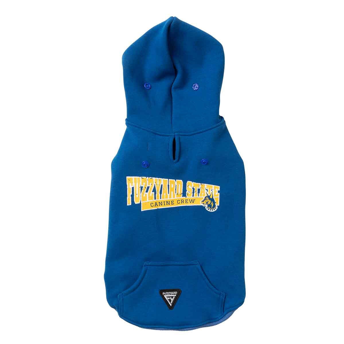 Koiran huppari FuzzYard State, sininen