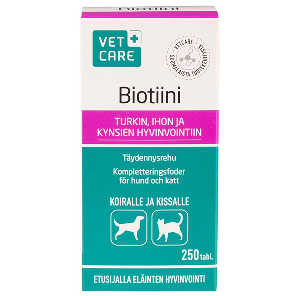 VETCARE Biotiini 250 tabl