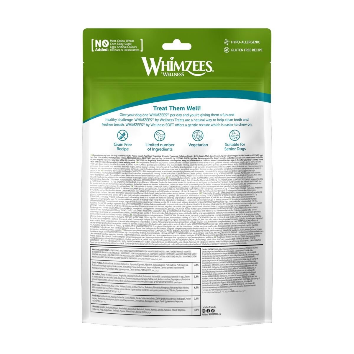 Whimzees Soft Purutikkupakkaus