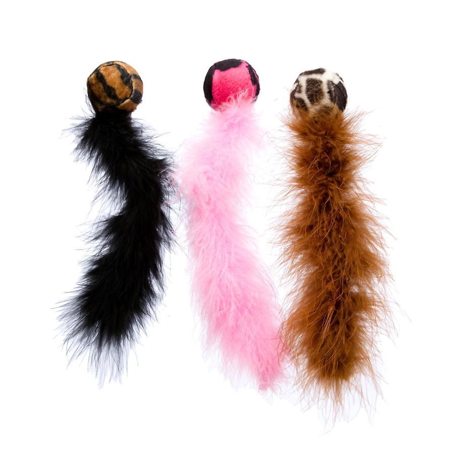 KONG Wild Tails kissanlelu