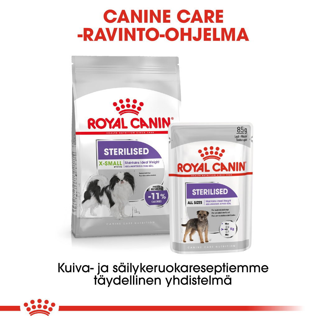 Royal Canin Sterilised X-small Adult koiran kuivaruoka