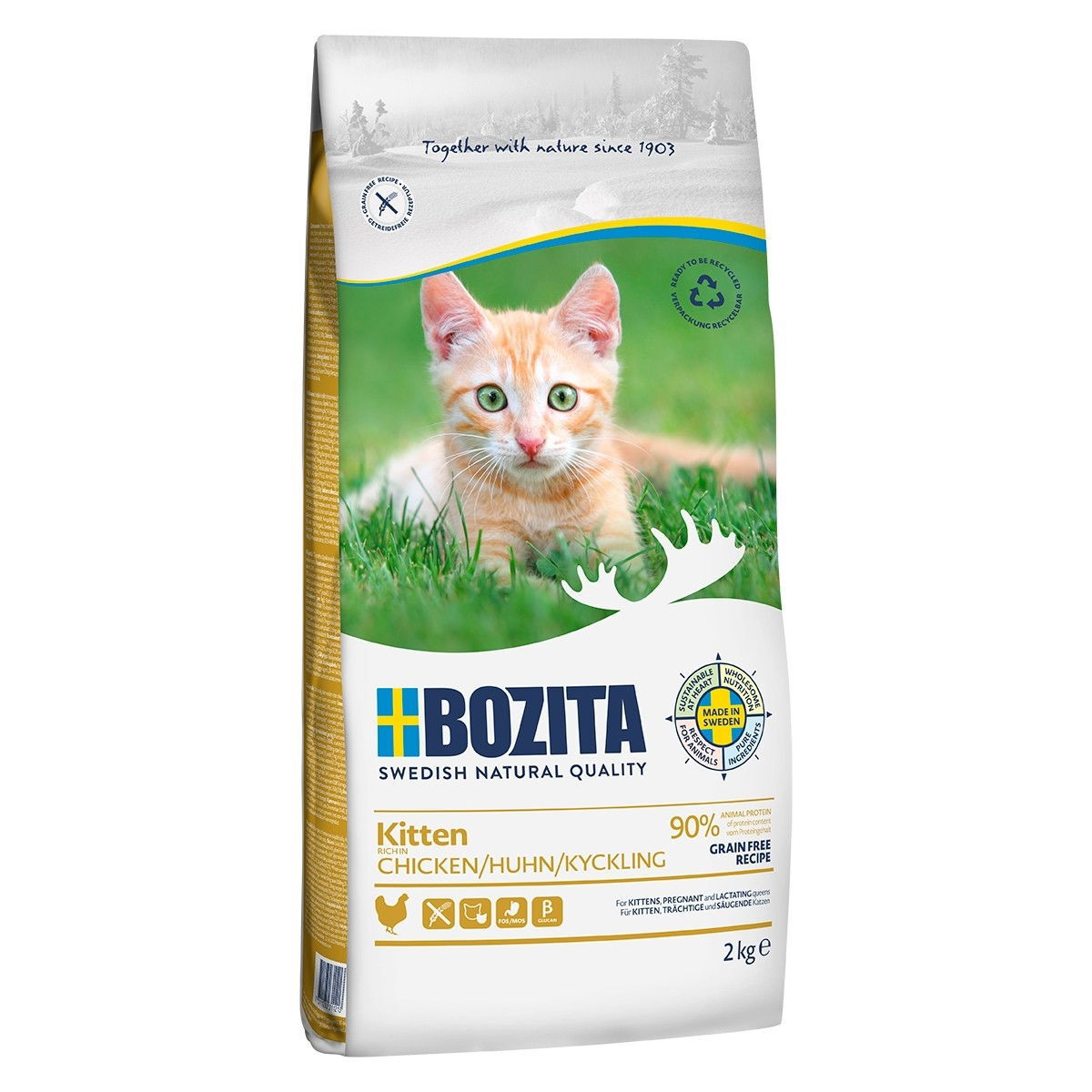 Bozita Cat Kitten Grain Free Chicken