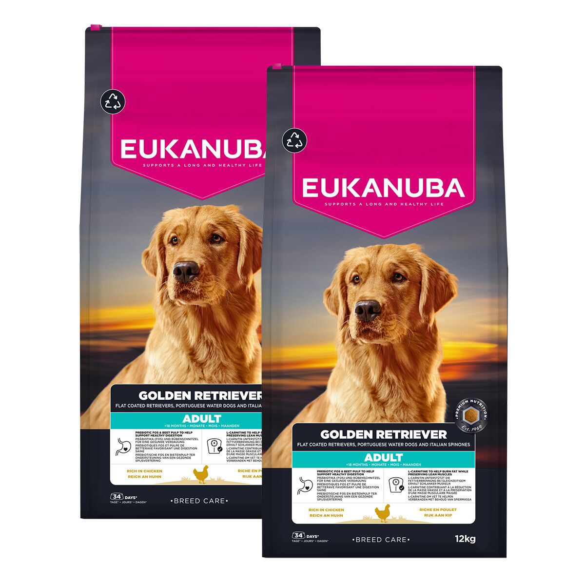 Eukanuba Specific Golden Retr 2 x 12kg Eukanuba Specific Golden Retr 2 x 12kg