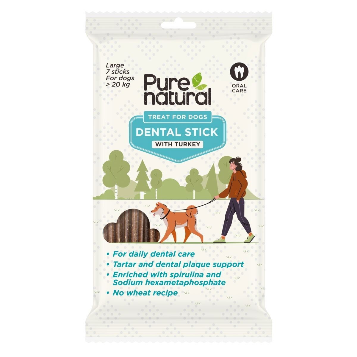 Purenatural Dental Stick purutikut 7kpl
