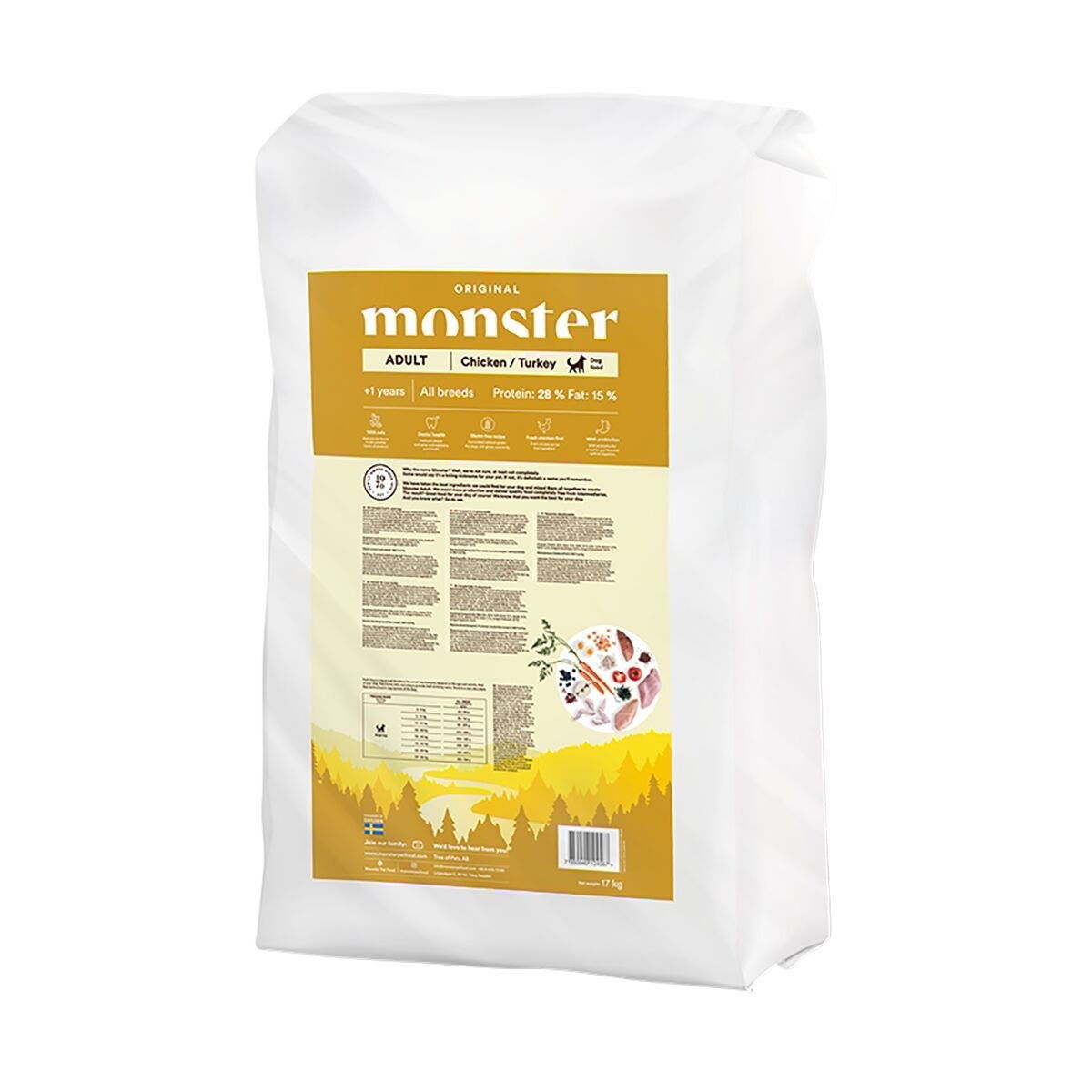 Monster Adult Kana & Kalkkuna