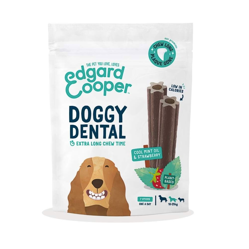 Edgard&Cooper Doggy Dental Mansikka & Minttu