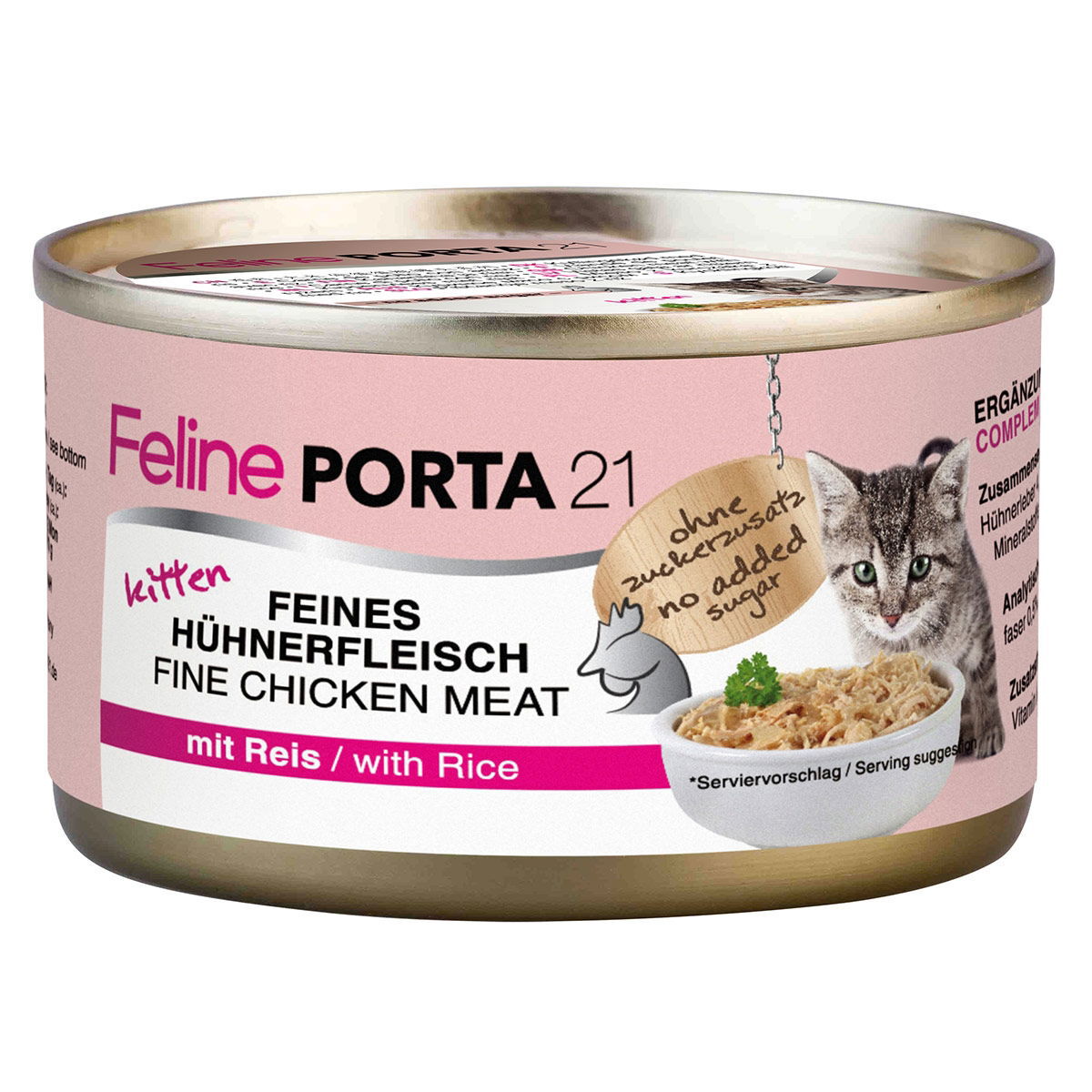 Feline Porta 21 Kitten kana ja riisi  