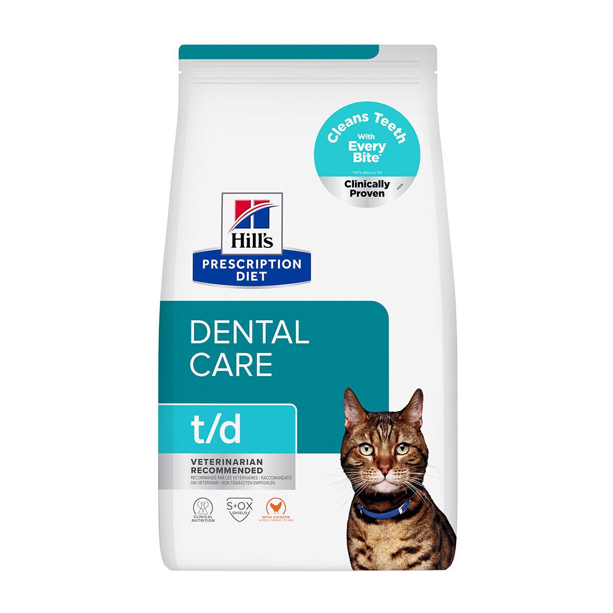 Hill's Feline t/d Dental Care 1,5 kg Hill's Feline t/d Dental Care 1,5 kg