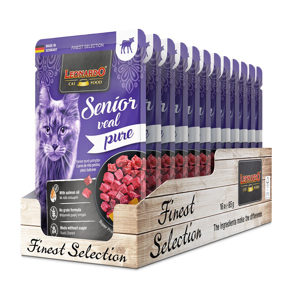 Leonardo Senior Veal 85g