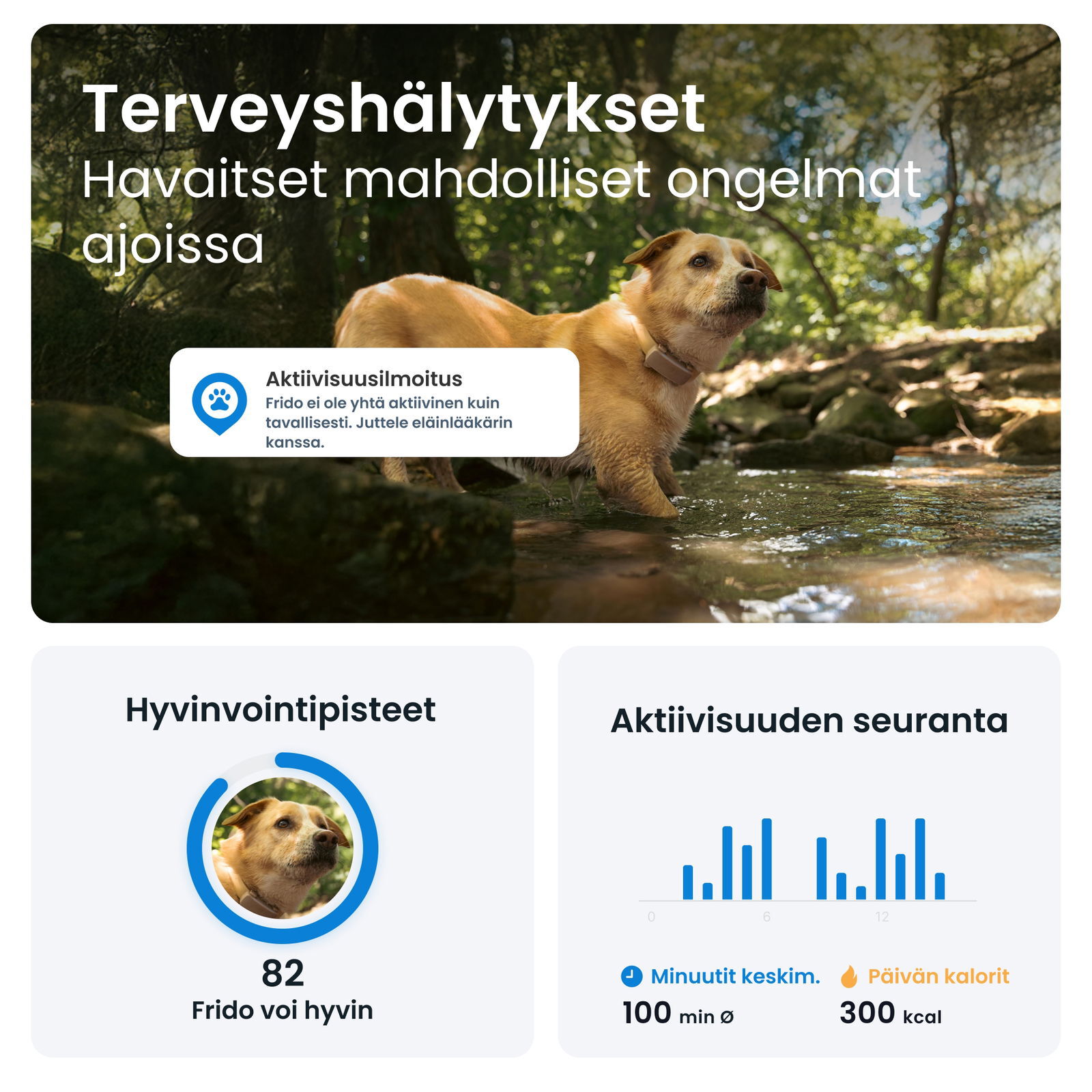 Tractive DOG 6 koiran paikannuslaite