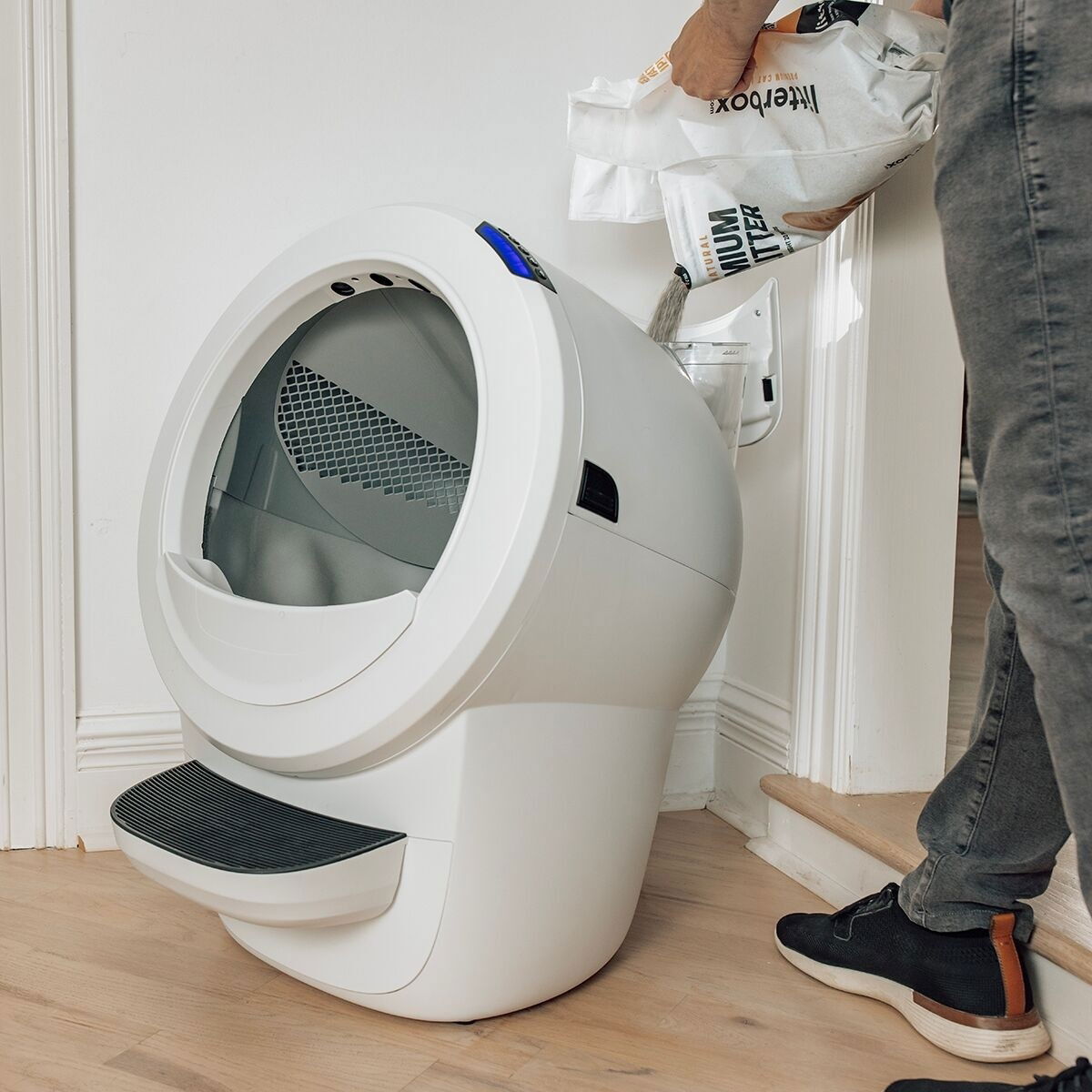 Whisker LitterHopper® hiekansäilytysastia Litter-Robot 4:lle