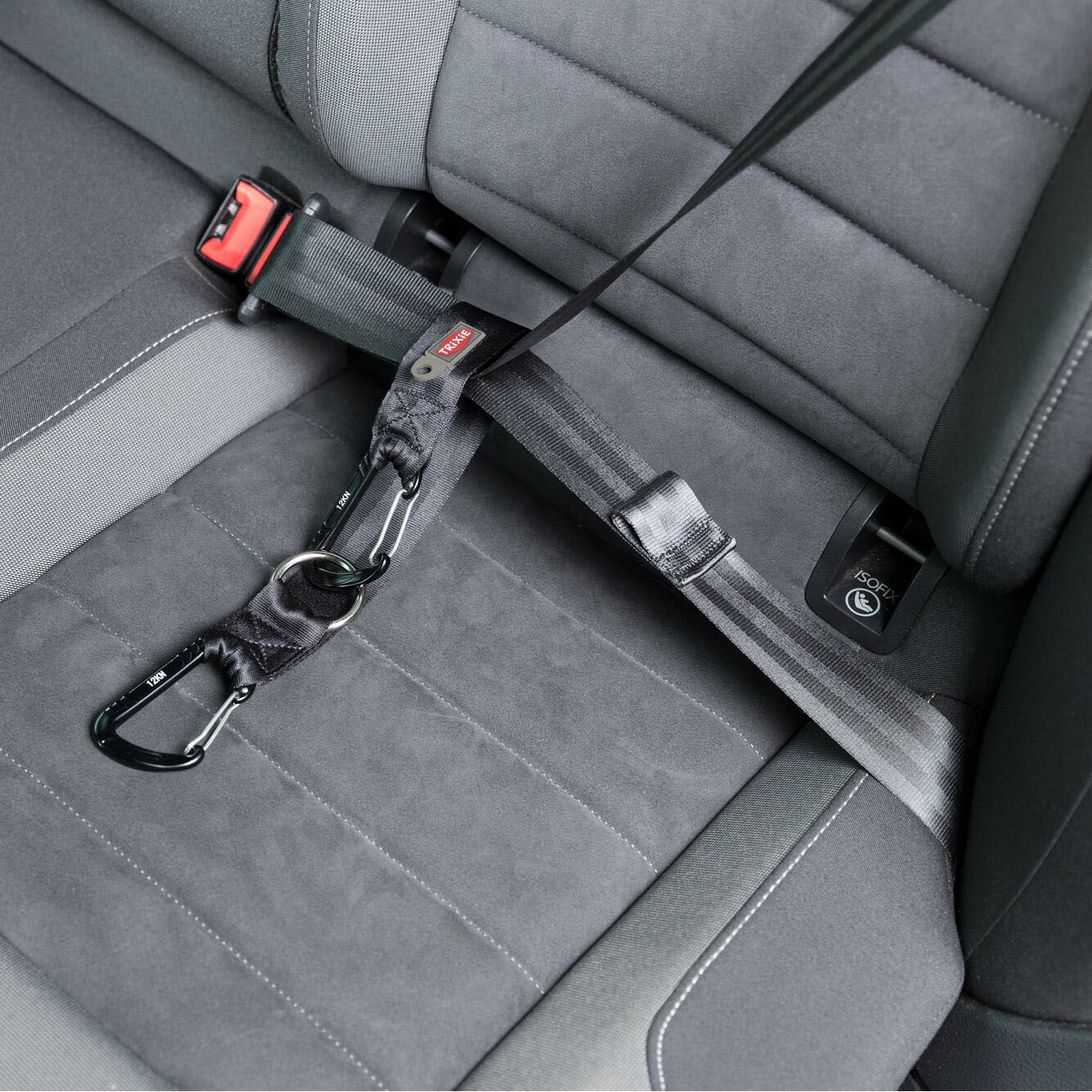 Trixie Seatbelt Loop kiinnike karabiinihaka