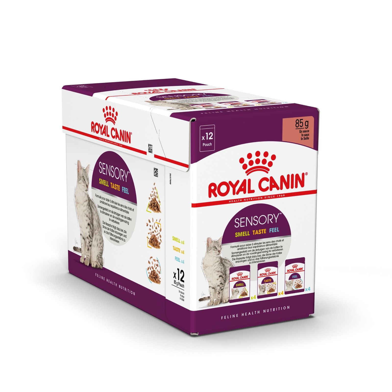 Royal Canin Sensory Mixed Box Gravy Adult kissan märkäruoka