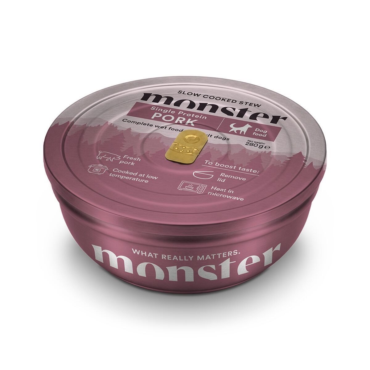 Monster Dog Slow Cooked Pork Stew Bowl 280g