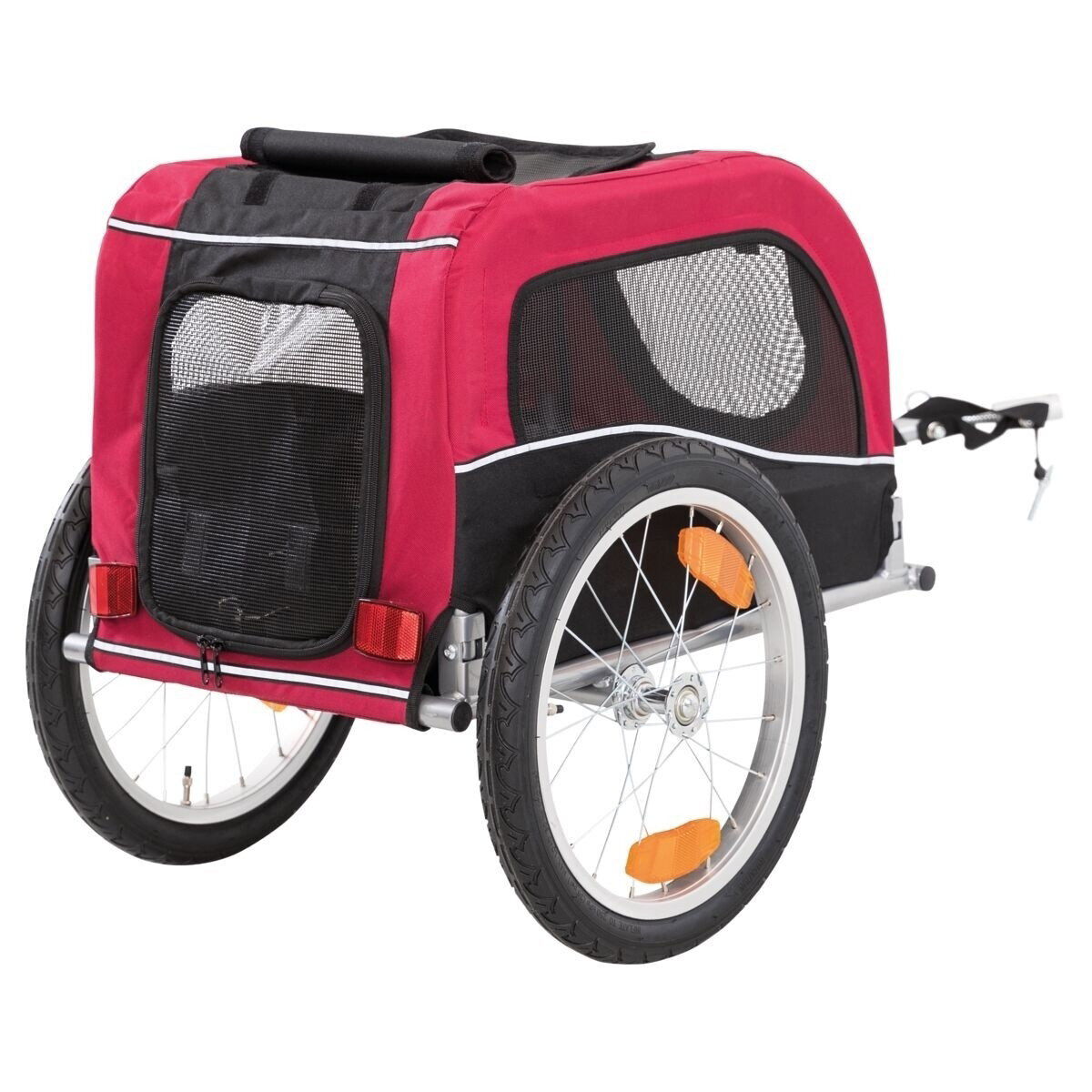 Trixie Bicycle trailer black/red
