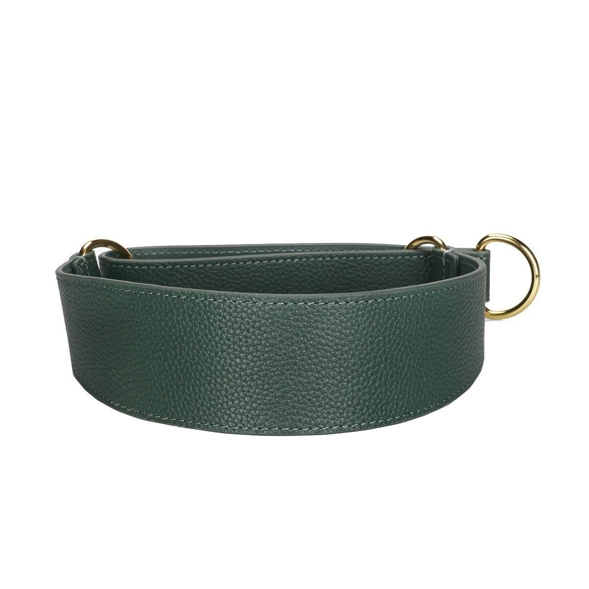Collar of Sweden collar wide martingale green