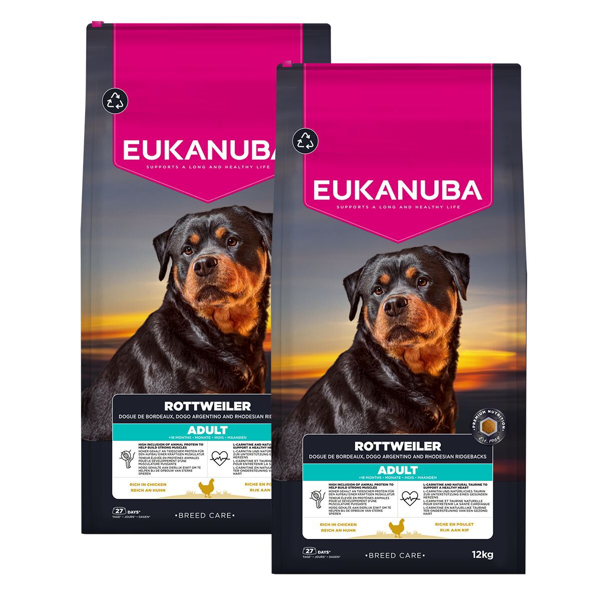 Eukanuba Specific Rottweiler 2 x 12 kg Eukanuba Specific Rottweiler 2 x 12 kg