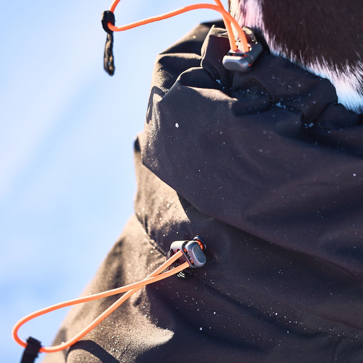 Non-Stop Trekking insulated dog jacket, black