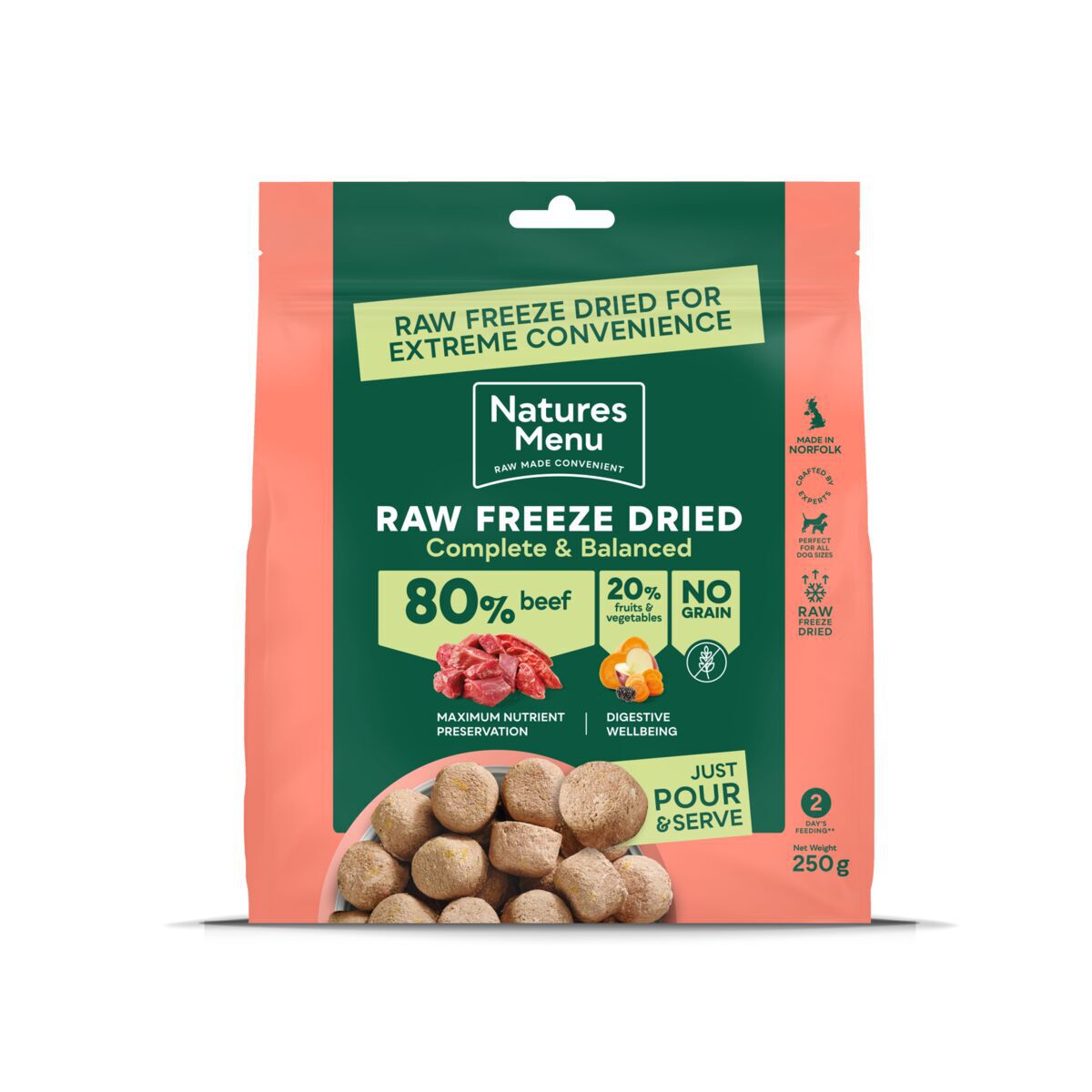 NaturesMenu Dog Freeze Dried Nauta NaturesMenu Dog Freeze Dried Nauta