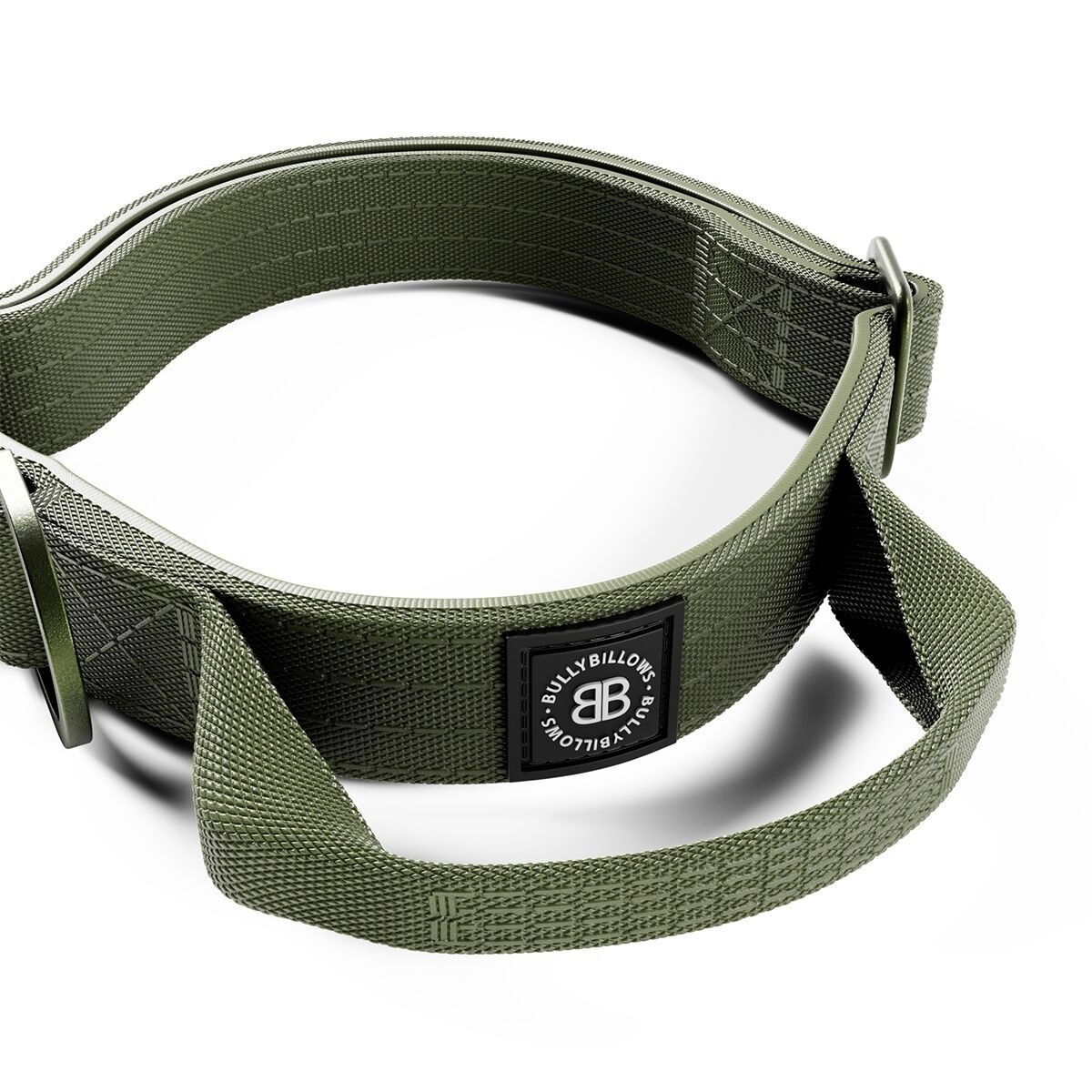 BullyBillows Combat Collar With Handle Khaki x Khaki 2,5cm