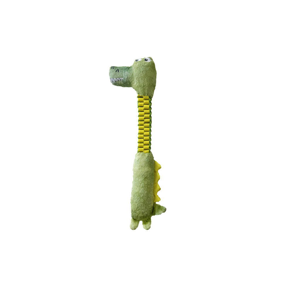 Bark-a-Boo Wild World braided long neck alligaattori